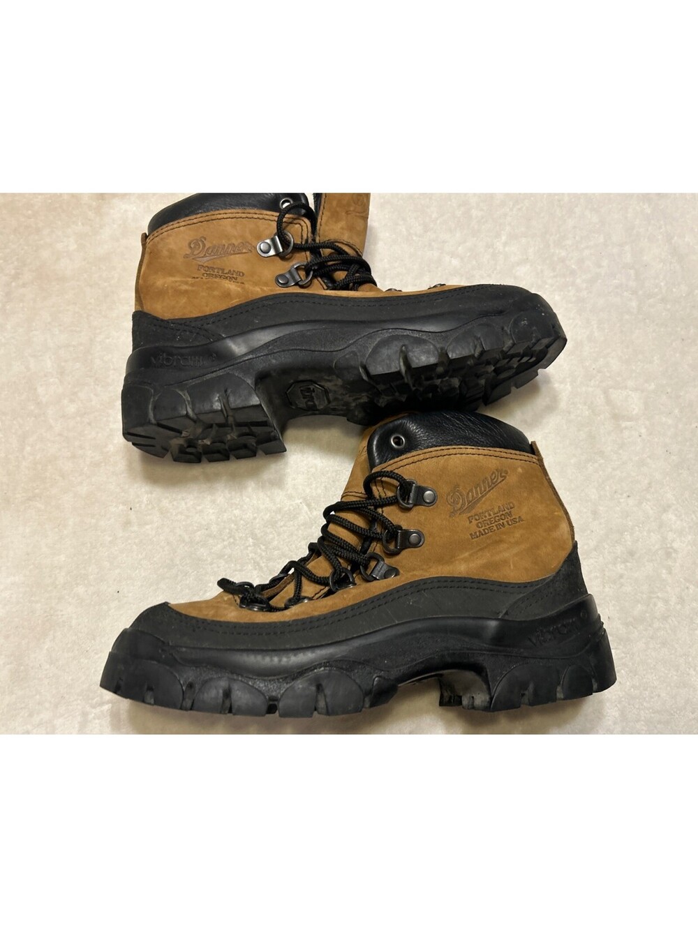 Danner Combat Hiker Men’s Boots Size US 4 W 43513X Made In USA Vibram Military